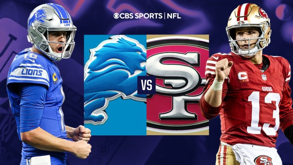 lions vs 49ers