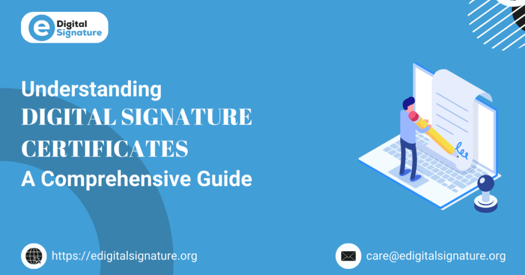 Digital Signature Certificates