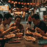 Chinatown Hawker Leftovers Consumption