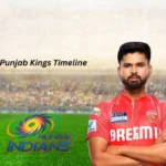 mumbai indians vs punjab kings timeline