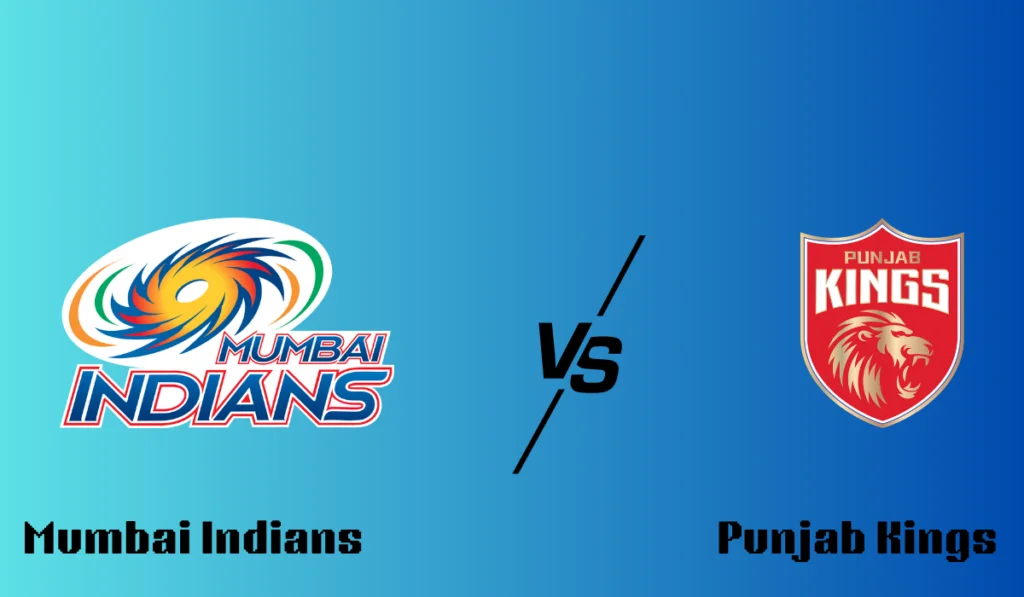 mumbai indians vs punjab kings match scorecard 