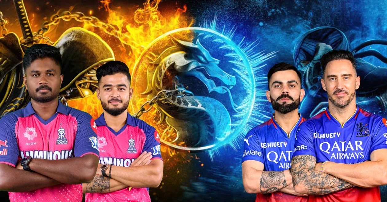 royal challengers bengaluru vs rajasthan royals timeline 