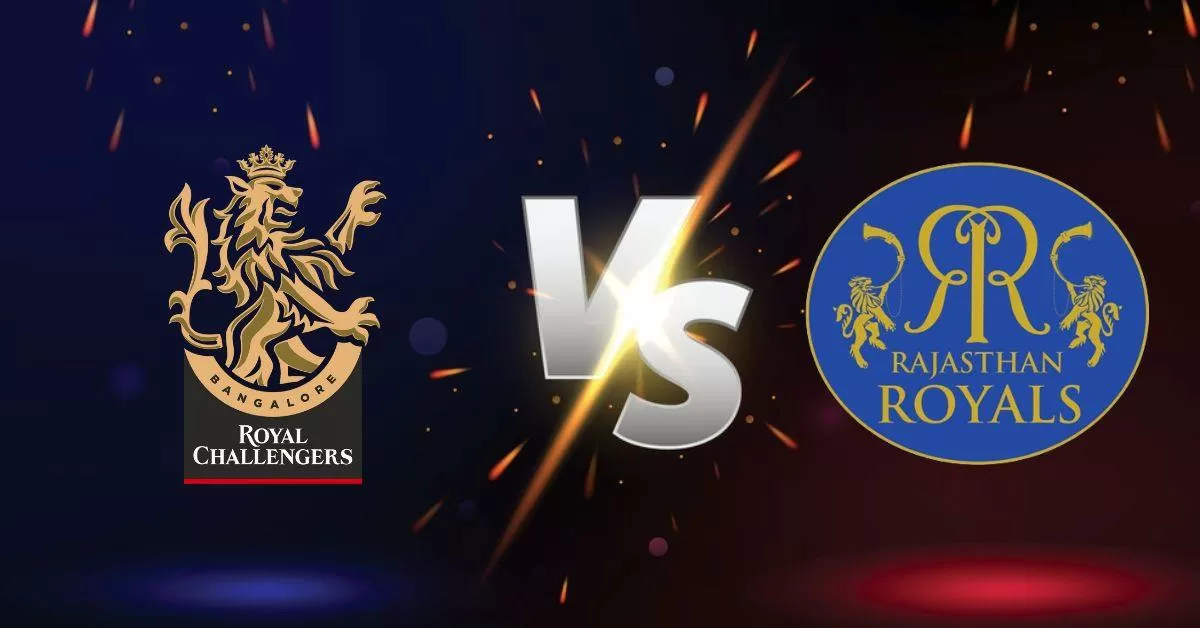 royal challengers bengaluru vs rajasthan royals timeline