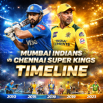 mumbai indians vs chennai super kings timeline