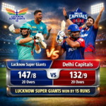 lucknow super giants vs delhi capitals match scorecard